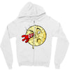 moon rocket Zipper Hoodie
