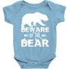 Beware Of The Bear Baby Onesie