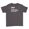 definition of a geek Youth Tee