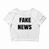 fake news Crop Top