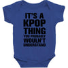 it's a kpop thing you probably wouln't understand Baby Bodysuit