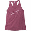 uffington horse Racerback Tank