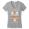 halloween warrior Women's V-Neck T-Shirt