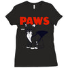 paws Ladies Fitted T-Shirt