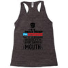 Donald trump The D Is Missing Racerback Tank