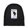keep left shark Baby Beanies