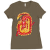 red dragon Ladies Fitted T-Shirt