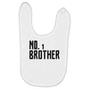 number one brother Baby Bibs