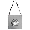 nerd penguin Adjustable Strap Totes