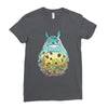 totoro forest Ladies Fitted T-Shirt