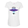 i want to leave Maternity Scoop Neck T-shirt