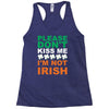 i'm not irish Racerback Tank