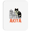This Girl Loves Her Akita Mousepad