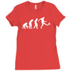 football evolution Ladies Fitted T-Shirt