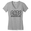 cat lovers Women's V-Neck T-Shirt