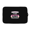 it' ok to stare at my cupcakes they are delicious Laptop sleeve
