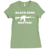details about  black guns matter Ladies Fitted T-Shirt