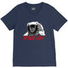 space cat's V-Neck Tee