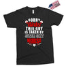 sorry girls this guy is taken by super sexy nurse Exclusive T-shirt