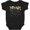 Flying Paper Planes Baby Bodysuit