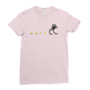 chicken xing Ladies Fitted T-Shirt