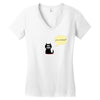 you smile Women's V-Neck T-Shirt