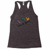 ducks fly together Racerback Tank