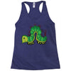 funny animal Racerback Tank