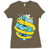 radical mathematical Ladies Fitted T-Shirt