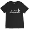 One More Beer Please V-Neck Tee