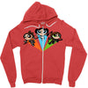 powerpew girls Zipper Hoodie
