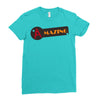 amazing logo arts Ladies Fitted T-Shirt