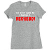 you dont scare me i married Ladies Fitted T-Shirt