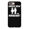under new management stag night wedding mens iPhone 8 Plus