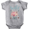 Wild One Baby Bodysuit