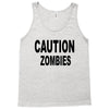 caution zombies Tank Top