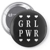 Girl Power Pin-back button