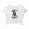 where's waldory (type) Crop Top