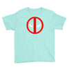 deadpool logo avengers marvel comics gift Youth Tee
