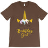 birthday unicorn girl T-Shirt