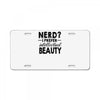 nerd.. License Plate