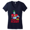 planeteer call Women's V-Neck T-Shirt