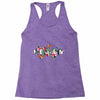 Femen with Flowers Racerback Tank