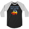 never forget 3/4 Sleeve Shirt