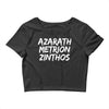 Azarath Metrion Zinthos Crop Top