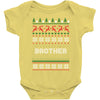 ugly christmas brother Baby Bodysuit