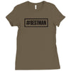 best man Ladies Fitted T-Shirt