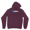 geek' (power on button) Hoodie