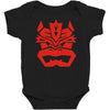 decepticon bowser   mono Baby Bodysuit