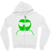 cider (cyder cyber) punk drinking apple west country rough scrumpy Zipper Hoodie
